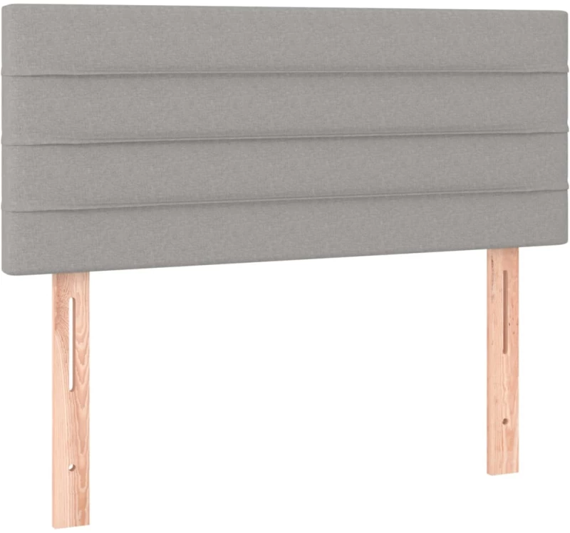 ΚΡΕΒΑΤΙ BOXSPRING ΜΕ ΣΤΡΩΜΑ & LED ΑΝ.ΓΚΡΙ 90X190 ΕΚ. ΥΦΑΣΜΑΤΙΝΟ 3133757