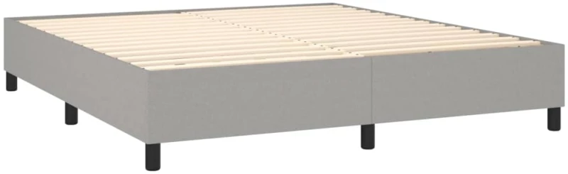 ΚΡΕΒΑΤΙ BOXSPRING ΜΕ ΣΤΡΩΜΑ & LED ΑΝ.ΓΚΡΙ 180X200ΕΚ. ΥΦΑΣΜΑΤΙΝΟ 3138413