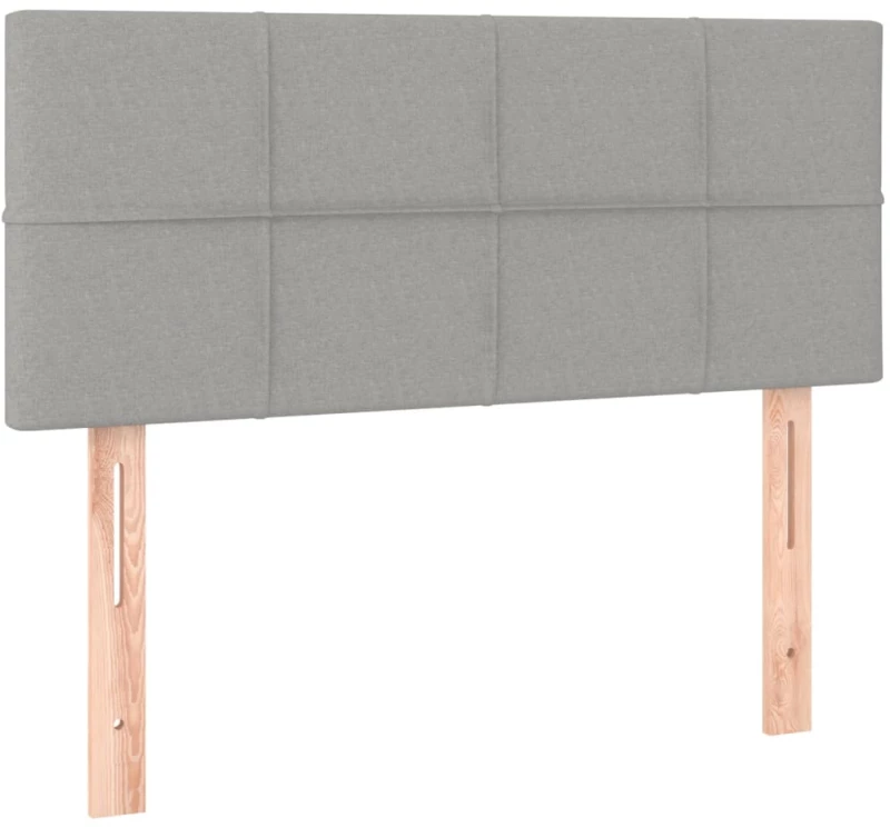 ΚΡΕΒΑΤΙ BOXSPRING ΜΕ ΣΤΡΩΜΑ & LED ΑΝ.ΓΚΡΙ 90X200 ΕΚ. ΥΦΑΣΜΑΤΙΝΟ 3133125