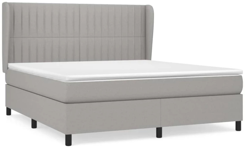 ΚΡΕΒΑΤΙ BOXSPRING ΜΕ ΣΤΡΩΜΑ ΑΝ. ΠΡΑΣΙΝΟ 160X200ΕΚ ΥΦΑΣΜΑΤΙΝΟ 3128133