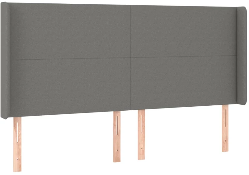 ΚΡΕΒΑΤΙ BOXSPRING ΜΕ ΣΤΡΩΜΑ & LED ΣΚ.ΓΚΡΙ 160X200 ΕΚ ΥΦΑΣΜΑΤΙΝΟ 3138726
