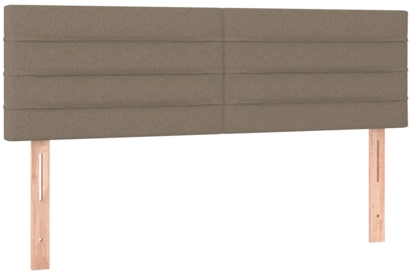 ΚΡΕΒΑΤΙ BOXSPRING ΜΕ ΣΤΡΩΜΑ TAUPE 140X200 ΕΚ. ΥΦΑΣΜΑΤΙΝΟ 3140701