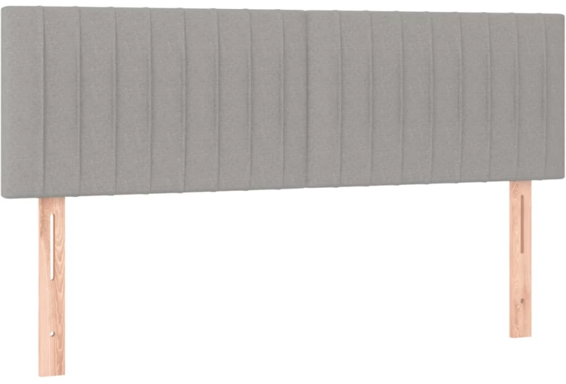 ΚΡΕΒΑΤΙ BOXSPRING ΜΕ ΣΤΡΩΜΑ ΑΝΟΙΧΤΟ ΓΚΡΙ 140X200 ΕΚ. ΥΦΑΣΜΑΤΙΝΟ 3140777