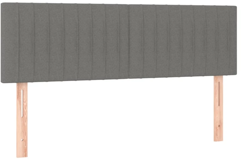 ΚΡΕΒΑΤΙ BOXSPRING ΜΕ ΣΤΡΩΜΑ & LED ΣΚ.ΓΚΡΙ 140X200 ΕΚ ΥΦΑΣΜΑΤΙΝΟ 3133318