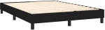 ΚΡΕΒΑΤΙ BOXSPRING ΜΕ ΣΤΡΩΜΑ & LED ΜΑΥΡΟ 140X190 ΕΚ. ΥΦΑΣΜΑΤΙΝΟ 3133311