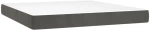 ΚΡΕΒΑΤΙ BOXSPRING ΜΕ ΣΤΡΩΜΑ ΣΚΟΥΡΟ ΓΚΡΙ 160X200 ΕΚ. ΒΕΛΟΥΔΙΝΟ 3127500