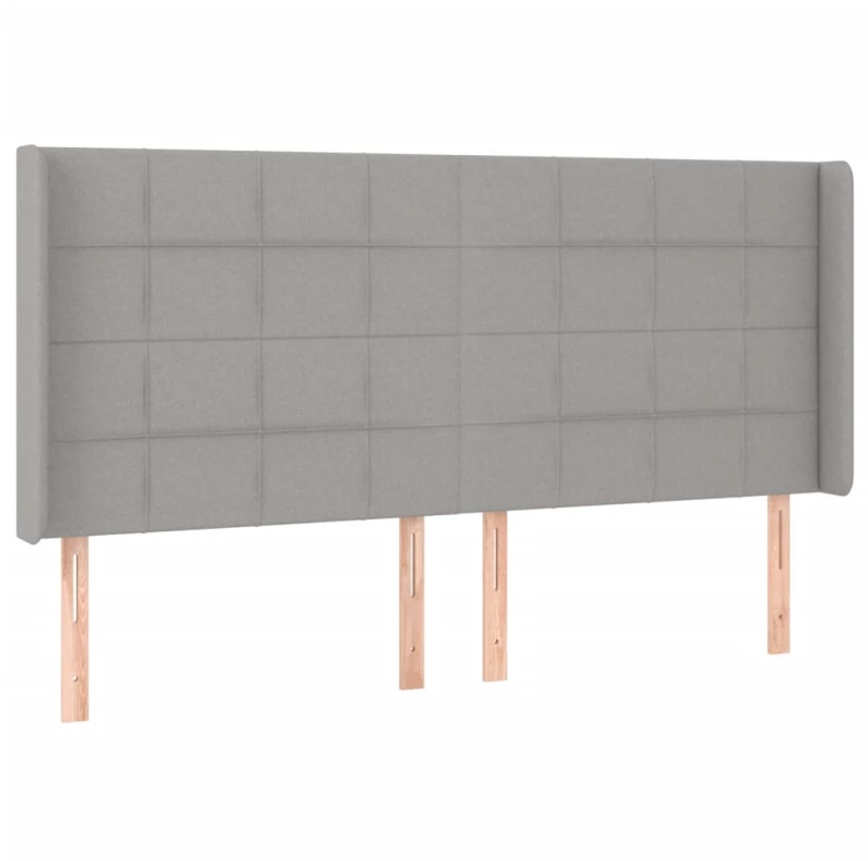 ΚΡΕΒΑΤΙ BOXSPRING ΜΕ ΣΤΡΩΜΑ & LED ΑΝ.ΓΚΡΙ 160X200ΕΚ. ΥΦΑΣΜΑΤΙΝΟ 3138885