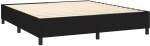 ΚΡΕΒΑΤΙ BOXSPRING ΜΕ ΣΤΡΩΜΑ & LED ΜΑΥΡΟ 160X200 ΕΚ. ΥΦΑΣΜΑΤΙΝΟ 3138327