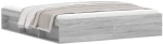 ΠΛΑΙΣΙΟ ΚΡΕΒΑΤΙΟΥ ΓΚΡΙ SONOMA 180 X 200 ΕΚ. SUPER KING 3203885