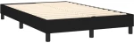 ΚΡΕΒΑΤΙ BOXSPRING ΜΕ ΣΤΡΩΜΑ & LED ΜΑΥΡΟ 120X200 ΕΚ. ΥΦΑΣΜΑΤΙΝΟ 3133463