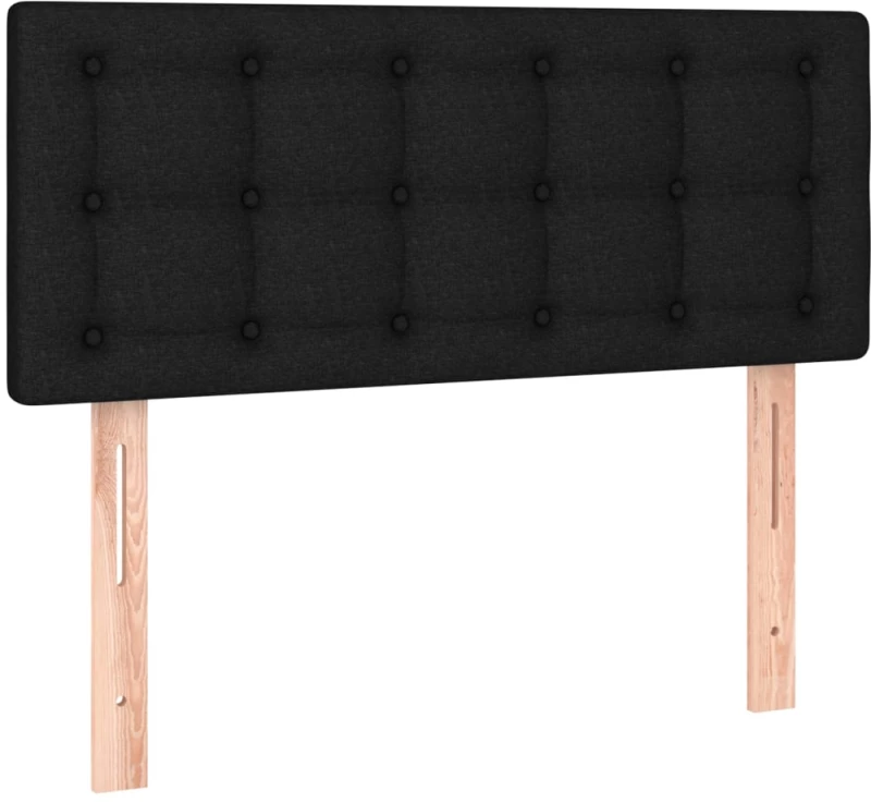 ΚΡΕΒΑΤΙ BOXSPRING ΜΕ ΣΤΡΩΜΑ & LED ΜΑΥΡΟ 120X200 ΕΚ. ΥΦΑΣΜΑΤΙΝΟ 3133463