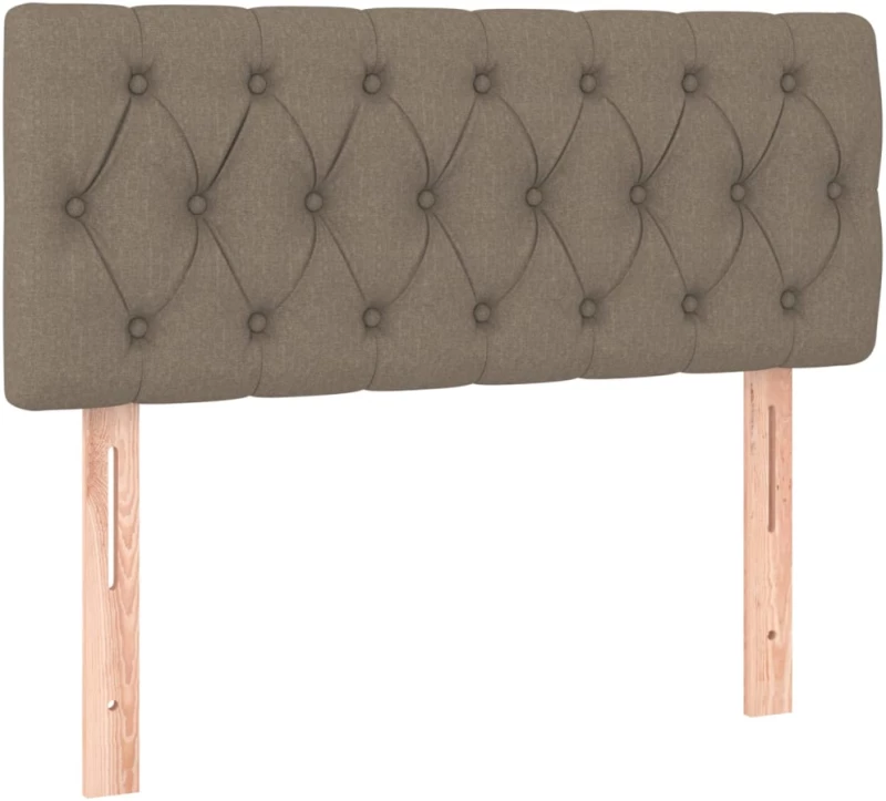 ΚΡΕΒΑΤΙ BOXSPRING ΜΕ ΣΤΡΩΜΑ TAUPE 90X200 ΕΚ. ΥΦΑΣΜΑΤΙΝΟ 3126457