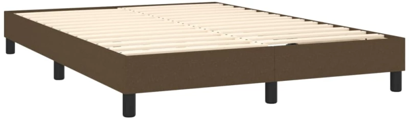ΚΡΕΒΑΤΙ BOXSPRING ΜΕ ΣΤΡΩΜΑ ΣΚΟΥΡΟ ΚΑΦΕ 140X190 ΕΚ. ΥΦΑΣΜΑΤΙΝΟ 3130028