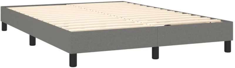 ΚΡΕΒΑΤΙ BOXSPRING ΜΕ ΣΤΡΩΜΑ & LED ΣΚ.ΓΚΡΙ 140X190 ΕΚ ΥΦΑΣΜΑΤΙΝΟ 3133390