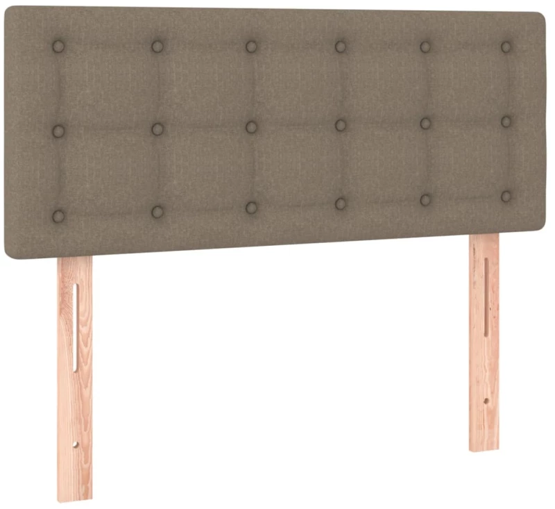 ΚΡΕΒΑΤΙ BOXSPRING ΜΕ ΣΤΡΩΜΑ TAUPE 100 X 200 ΕΚ. ΥΦΑΣΜΑΤΙΝΟ 3126545