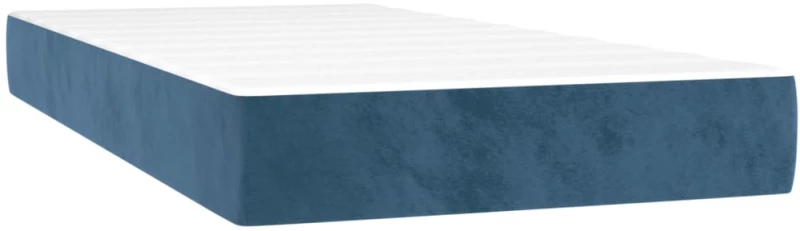 ΚΡΕΒΑΤΙ BOXSPRING ΜΕ ΣΤΡΩΜΑ ΣΚΟΥΡΟ ΜΠΛΕ 200X200 ΕΚ. ΒΕΛΟΥΔΙΝΟ 3132763
