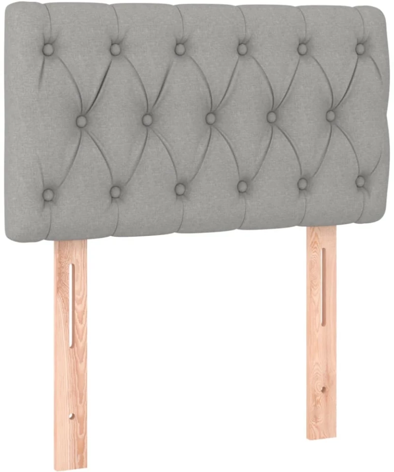 ΚΡΕΒΑΤΙ BOXSPRING ΜΕ ΣΤΡΩΜΑ & LED ΑΝ.ΓΚΡΙ 80X200 ΕΚ. ΥΦΑΣΜΑΤΙΝΟ 3133349
