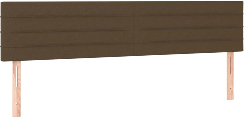 ΚΡΕΒΑΤΙ BOXSPRING ΜΕ ΣΤΡΩΜΑ ΣΚΟΥΡΟ ΚΑΦΕ 160X200 ΕΚ ΥΦΑΣΜΑΤΙΝΟ 3140708