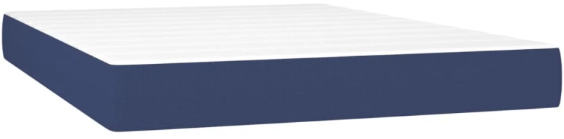ΚΡΕΒΑΤΙ BOXSPRING ΜΕ ΣΤΡΩΜΑ ΜΠΛΕ 140X190 ΕΚ. ΥΦΑΣΜΑΤΙΝΟ 3132231