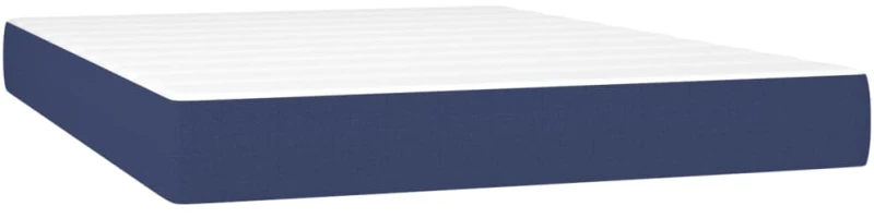 ΚΡΕΒΑΤΙ BOXSPRING ΜΕ ΣΤΡΩΜΑ & LED ΜΠΛΕ 140X200 ΕΚ. ΥΦΑΣΜΑΤΙΝΟ 3138563