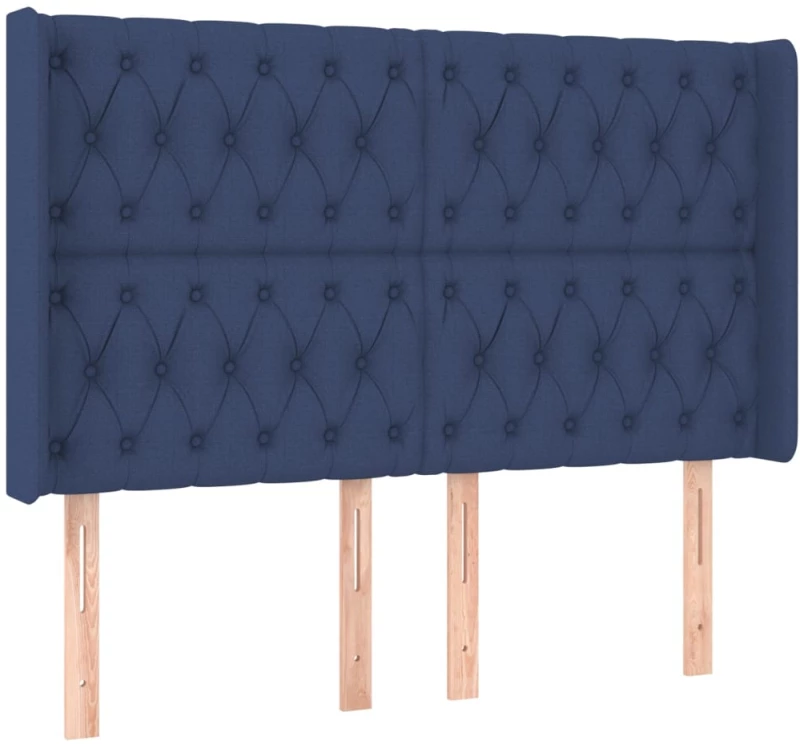 ΚΡΕΒΑΤΙ BOXSPRING ΜΕ ΣΤΡΩΜΑ & LED ΜΠΛΕ 140X200 ΕΚ. ΥΦΑΣΜΑΤΙΝΟ 3138563