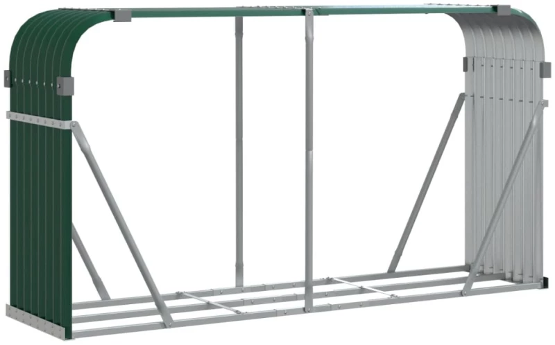 ΞΥΛΟΘΗΚΗ ΠΡΑΣΙΝΗ 180 X 45 X 100 ΕΚ. ΑΠΟ ΓΑΛΒΑΝΙΣΜΕΝΟ ΑΤΣΑΛΙ 364544