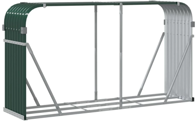 ΞΥΛΟΘΗΚΗ ΠΡΑΣΙΝΗ 180 X 45 X 100 ΕΚ. ΑΠΟ ΓΑΛΒΑΝΙΣΜΕΝΟ ΑΤΣΑΛΙ 364544
