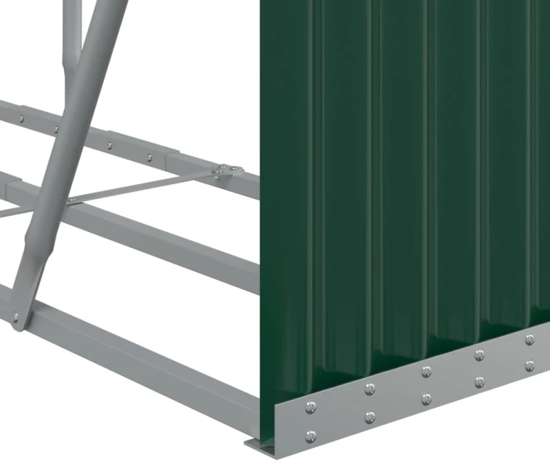 ΞΥΛΟΘΗΚΗ ΠΡΑΣΙΝΗ 180 X 45 X 100 ΕΚ. ΑΠΟ ΓΑΛΒΑΝΙΣΜΕΝΟ ΑΤΣΑΛΙ 364544