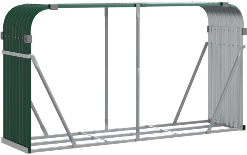 ΞΥΛΟΘΗΚΗ ΠΡΑΣΙΝΗ 234 X 45 X 100 ΕΚ. ΑΠΟ ΓΑΛΒΑΝΙΣΜΕΝΟ ΑΤΣΑΛΙ 364545