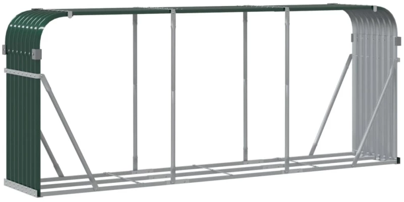 ΞΥΛΟΘΗΚΗ ΠΡΑΣΙΝΗ 234 X 45 X 100 ΕΚ. ΑΠΟ ΓΑΛΒΑΝΙΣΜΕΝΟ ΑΤΣΑΛΙ 364545