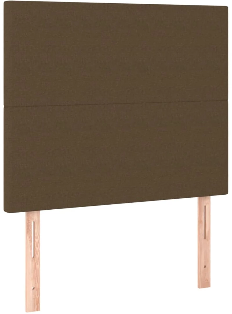 ΚΡΕΒΑΤΙ BOXSPRING ΜΕ ΣΤΡΩΜΑ ΣΚΟΥΡΟ ΚΑΦΕ 120X200 ΕΚ. ΥΦΑΣΜΑΤΙΝΟ 3136424
