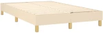 ΚΡΕΒΑΤΙ BOXSPRING ΜΕ ΣΤΡΩΜΑ & LED ΚΡΕΜ 120X200 ΕΚ. ΥΦΑΣΜΑΤΙΝΟ 3133866