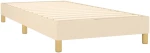ΚΡΕΒΑΤΙ BOXSPRING ΜΕ ΣΤΡΩΜΑ ΚΡΕΜ 90X200 ΕΚ.ΥΦΑΣΜΑΤΙΝΟ 3140750