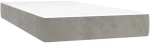 ΚΡΕΒΑΤΙ BOXSPRING ΜΕ ΣΤΡΩΜΑ ΑΝΟΙΧΤΟ ΓΚΡΙ 90X200 ΕΚ. ΒΕΛΟΥΔΙΝΟ 3141401