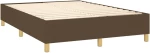 ΚΡΕΒΑΤΙ BOXSPRING ΜΕ ΣΤΡΩΜΑ ΣΚΟΥΡΟ ΚΑΦΕ 140X200 ΕΚ ΥΦΑΣΜΑΤΙΝΟ 3128688
