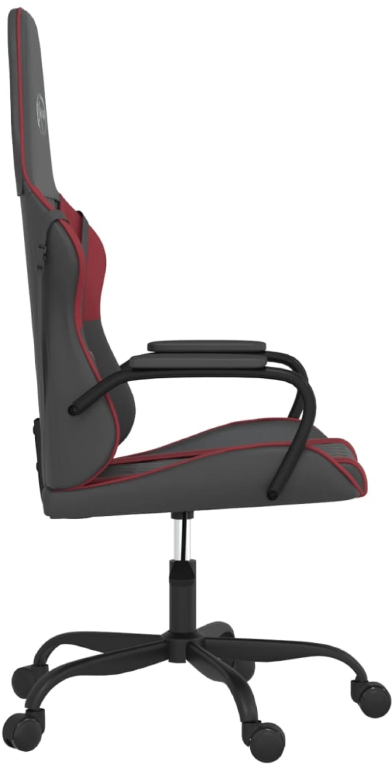 ΚΑΡΕΚΛΑ GAMING ΜΑΥΡΟ/ΜΠΟΡΝΤΟ ΑΠΟ ΣΥΝΘΕΤΙΚΟ ΔΕΡΜΑ 3143782