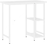 ΓΡΑΦΕΙΟ ΥΠΟΛΟΓΙΣΤΗ ΛΕΥΚΟ 80 X 40 X 72 ΕΚ. ΑΠΟ MDF ΚΑΙ ΜΕΤΑΛΛΟ 20555