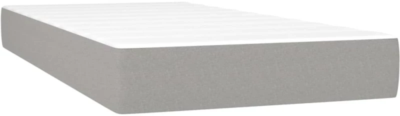 ΚΡΕΒΑΤΙ BOXSPRING ΜΕ ΣΤΡΩΜΑ & LED ΑΝ.ΓΚΡΙ 80X200 ΕΚ. ΥΦΑΣΜΑΤΙΝΟ 3133829