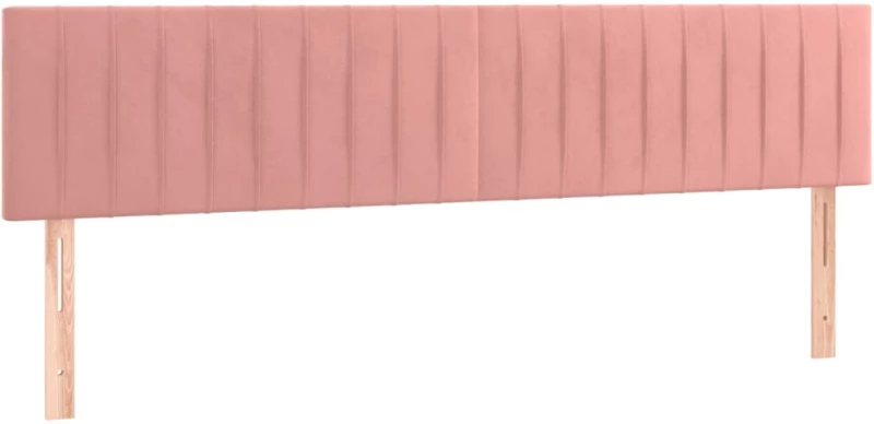 ΚΡΕΒΑΤΙ BOXSPRING ΜΕ ΣΤΡΩΜΑ & LED ΡΟΖ 160X200 ΕΚ. ΒΕΛΟΥΔΙΝΟ 3134536