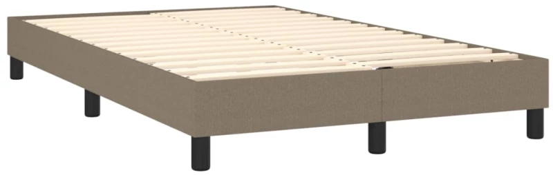 ΚΡΕΒΑΤΙ BOXSPRING ΜΕ ΣΤΡΩΜΑ TAUPE 120X200 ΕΚ. ΥΦΑΣΜΑΤΙΝΟ 3140125