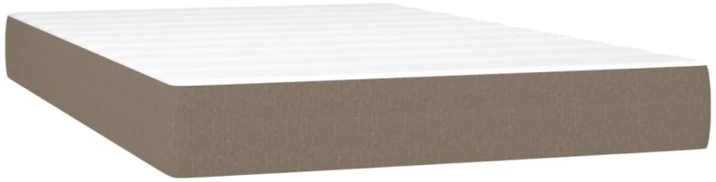 ΚΡΕΒΑΤΙ BOXSPRING ΜΕ ΣΤΡΩΜΑ TAUPE 120X200 ΕΚ. ΥΦΑΣΜΑΤΙΝΟ 3140125
