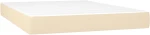 ΚΡΕΒΑΤΙ BOXSPRING ΜΕ ΣΤΡΩΜΑ ΚΡΕΜ 140X190 ΕΚ. ΥΦΑΣΜΑΤΙΝΟ 3130510