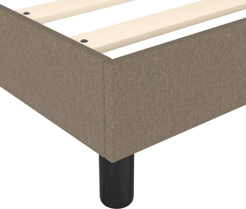 ΚΡΕΒΑΤΙ BOXSPRING ΜΕ ΣΤΡΩΜΑ TAUPE 140X190 ΕΚ. ΥΦΑΣΜΑΤΙΝΟ 3144073