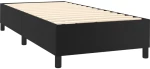 ΚΡΕΒΑΤΙ BOXSPRING ΜΕ ΣΤΡΩΜΑ & LED ΜΑΥΡΟ 100X200 ΕΚ. ΣΥΝΘ. ΔΕΡΜΑ 3135867
