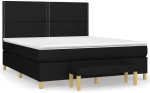 ΚΡΕΒΑΤΙ BOXSPRING ΜΕ ΣΤΡΩΜΑ ΜΑΥΡΟ 160X200 ΕΚ. ΥΦΑΣΜΑΤΙΝΟ 3137087