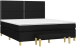 ΚΡΕΒΑΤΙ BOXSPRING ΜΕ ΣΤΡΩΜΑ ΜΑΥΡΟ 160X200 ΕΚ. ΥΦΑΣΜΑΤΙΝΟ 3137087