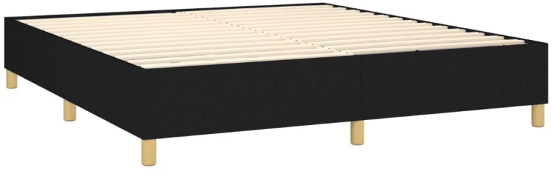 ΚΡΕΒΑΤΙ BOXSPRING ΜΕ ΣΤΡΩΜΑ ΜΑΥΡΟ 160X200 ΕΚ. ΥΦΑΣΜΑΤΙΝΟ 3137087