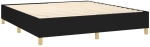 ΚΡΕΒΑΤΙ BOXSPRING ΜΕ ΣΤΡΩΜΑ ΜΑΥΡΟ 160X200 ΕΚ. ΥΦΑΣΜΑΤΙΝΟ 3137087