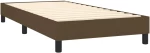 ΚΡΕΒΑΤΙ BOXSPRING ΜΕ ΣΤΡΩΜΑ & LED ΣΚ.ΚΑΦΕ 80X200 ΕΚ. ΥΦΑΣΜΑΤΙΝΟ 3133432