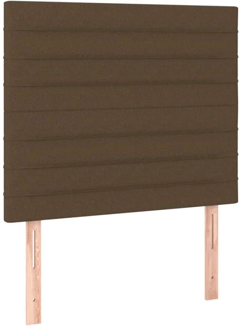 ΚΡΕΒΑΤΙ BOXSPRING ΜΕ ΣΤΡΩΜΑ & LED ΣΚ.ΚΑΦΕ 80X200 ΕΚ. ΥΦΑΣΜΑΤΙΝΟ 3134912